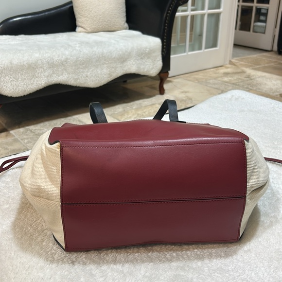 MARNI Gusset Leather Shoulder Bag - Picture 4 of 15